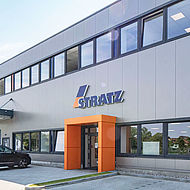 Das neue Bürogebäude der Firma Carl Stratz